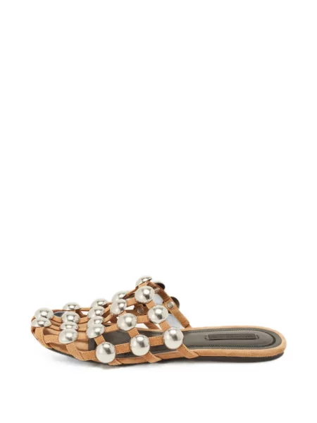 Papuci tip mules Alexander Wang cu tepi