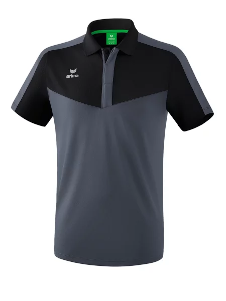 ERIMA Funkcionalna majica Squad temno siva / črna bela
