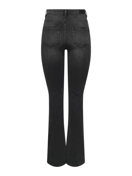 Only Petite Džínsy ONLMADE denim čierny