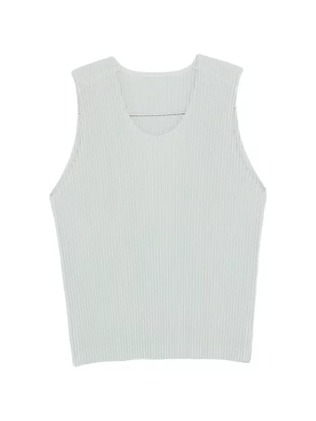Cămașă Homme Plisse Issey Miyake fără mâneci gri