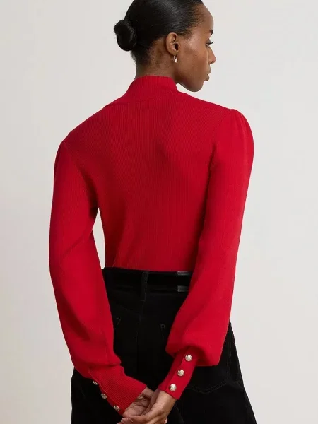 Lauren Ralph Lauren Sveter DWORINA' červená