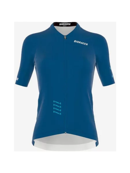 Koszulka rowerowa Bioracer Icon krótki rękaw petrolowy M niebieski