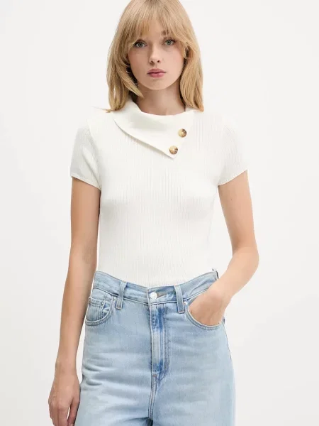 Halenka Hollister Co. hladká béžová