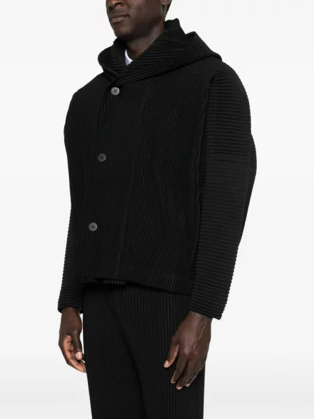 Яке Homme Plissé Issey Miyake черно