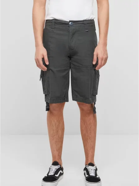 Retro šortky cargo Brandit šedé