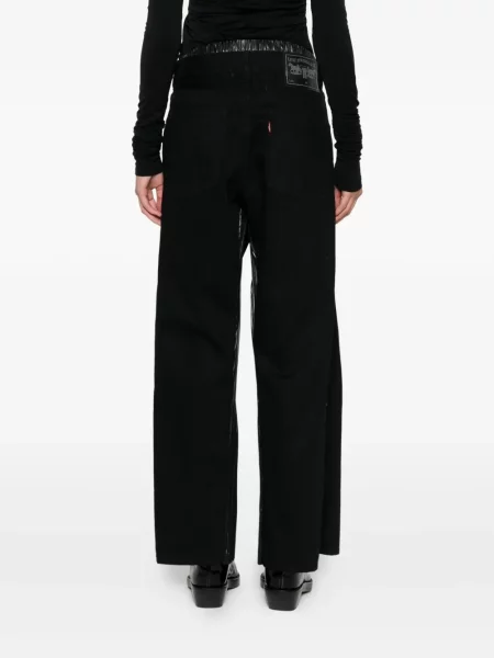 Pantaloni Junya Watanabe plisate negru