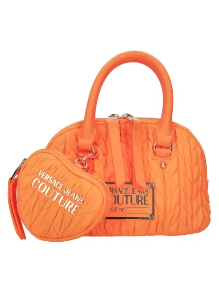 Torebka Versace Jeans Couture pomarańczowa