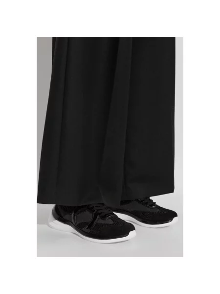 Sneakersy Ferragamo skórzane czarne