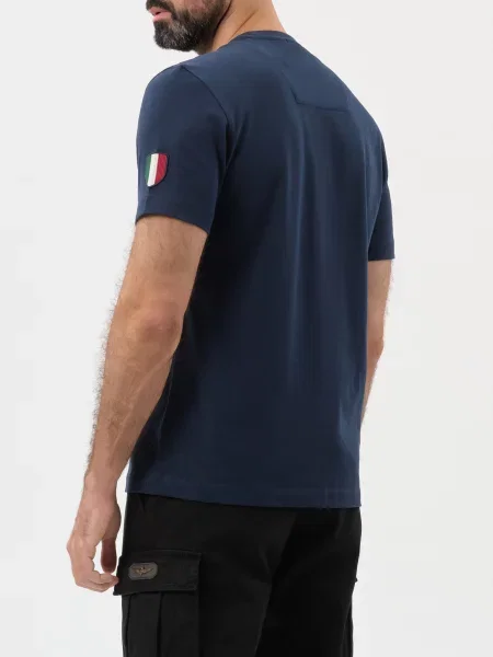 Футболка Aeronautica Militare синяя