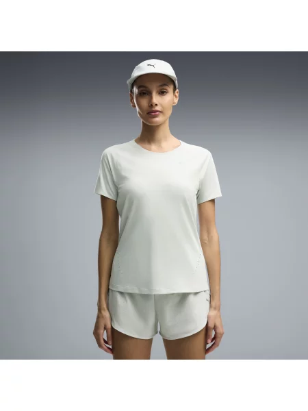 PUMA koszulka RUN CLOUDSPUN OdzieÅ¼ XXS zielony