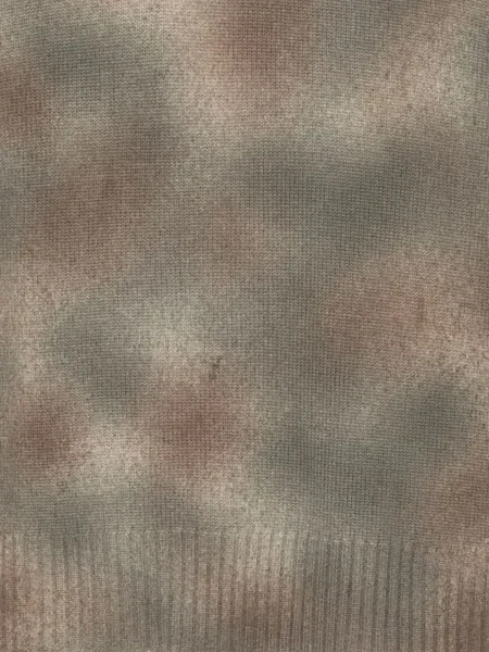 Svetr Liska s vázáním hnědý