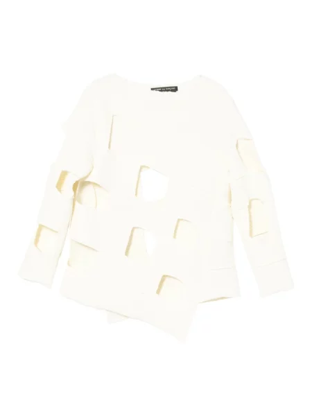 Sweter Comme Des Garcons biały