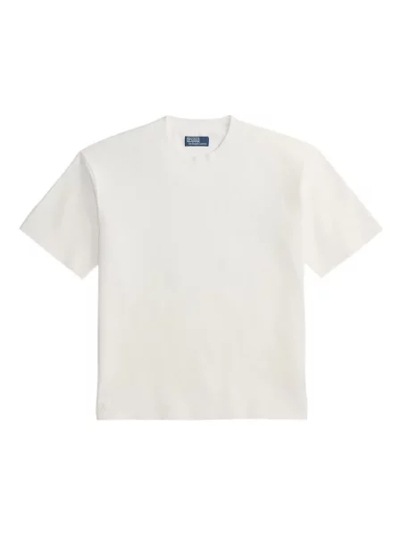 Кожени чорапи Polo Ralph Lauren с отворена пета с пейсли десен бяло