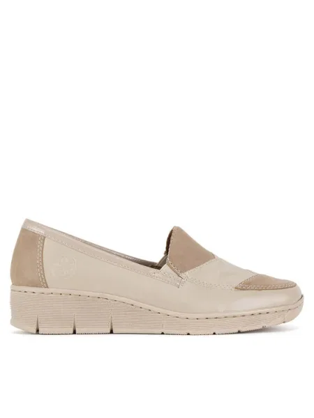 Rieker Pantofi bej