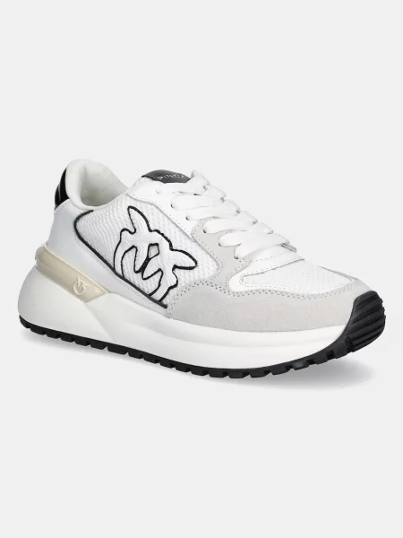 Sneakerși Pinko alb
