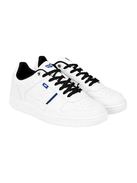 Sneakersy Gas skórzane białe