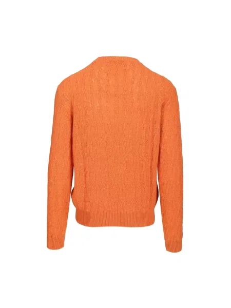 Sweter Etro pomarańczowy