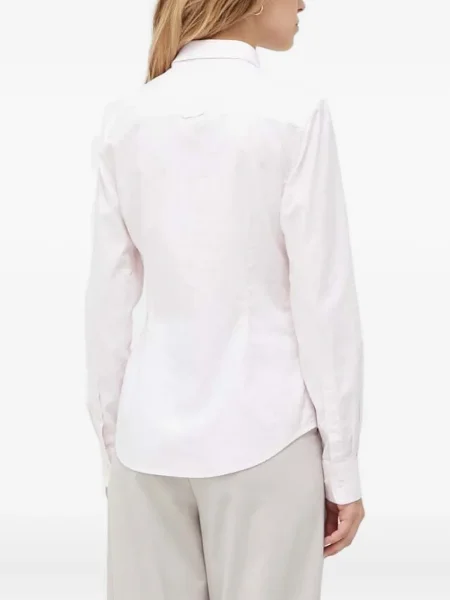 Cămașă Gant cu broderie roz