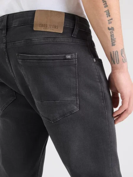 Cars Jeans Džinsai LUGANO juodo džinso