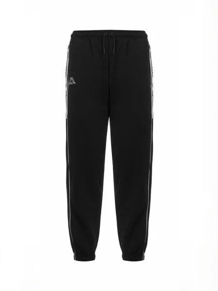 KAPPA Pantaloni Logo Tape negru