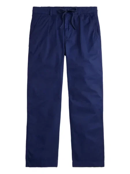 Ριγέ δερμάτινος κάλτσες Polo Ralph Lauren με κορδόνι μαύρο