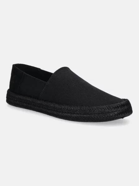 Espadrile Calvin Klein Jeans INJ ESPADRILLE CV SU črna