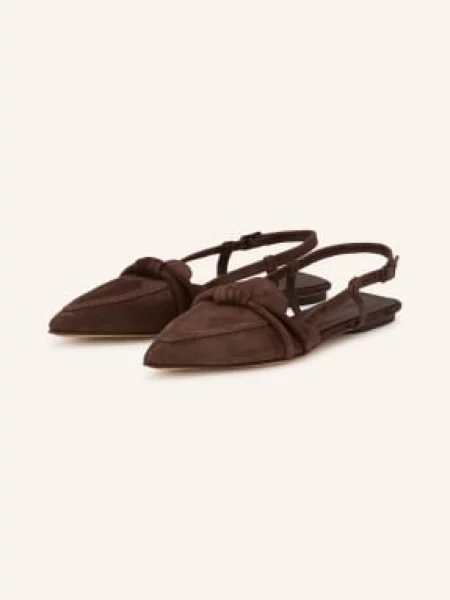 Baleríny Pomme D'or hnědé