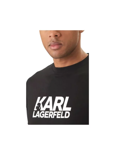 KARL LAGERFELD T-Shirt czarny