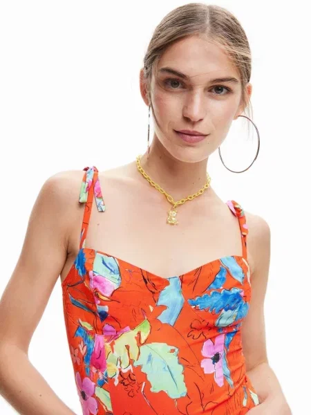 Топ Desigual червоний