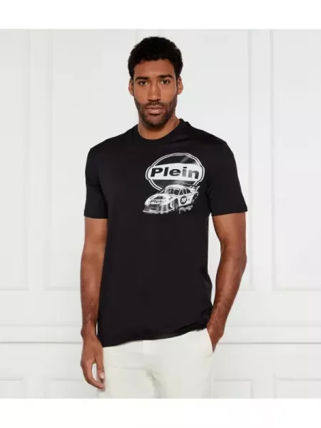 Philipp Plein Póló Cars Racing fekete