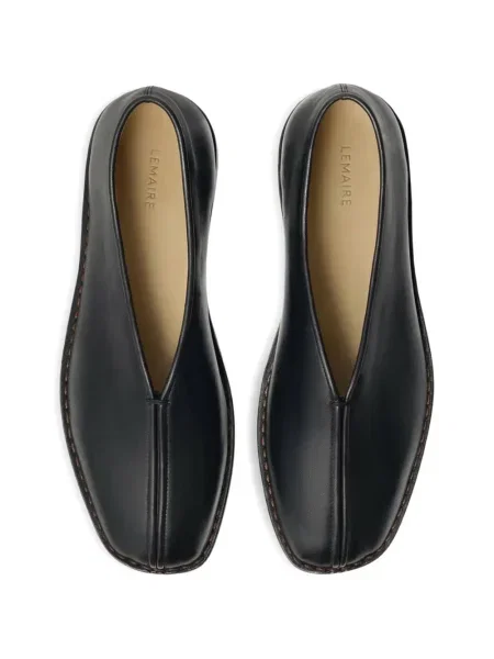 Pantofi loafer Lemaire din piele negru