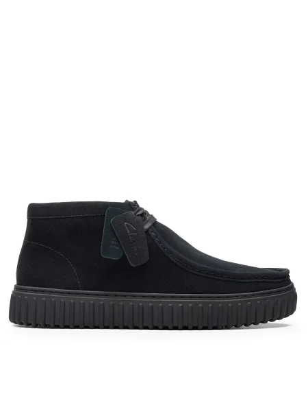 Зимни обувки Clarks черно