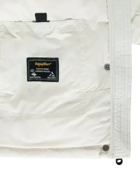 Geacă cu puf Refrigiwear alb