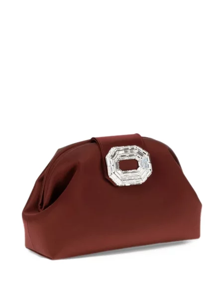 Clutch torbica Amina Muaddi crvena