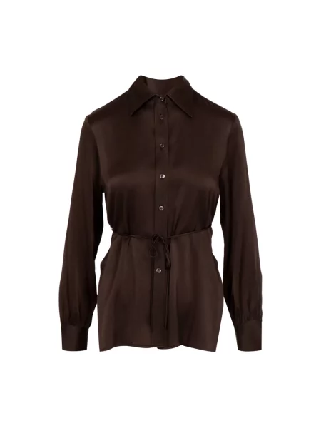 Koszula Semicouture brązowa