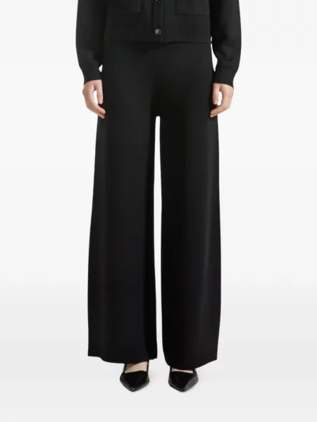 Pantaloni Seventy tricotate negru