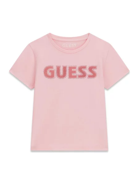 Dětské tričko Guess růžové