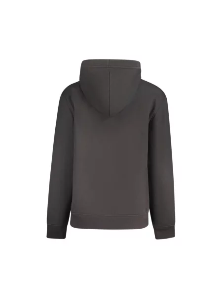 Bluza z kapturem Calvin Klein Jeans z kapturem czarna