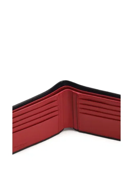 Portofel Ferragamo din piele negru