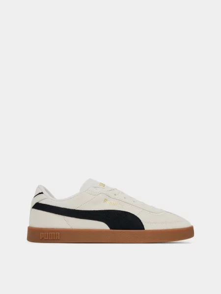Шкіряні Жіночі Кеди низькі PUMA Club II Era Suede бежевий