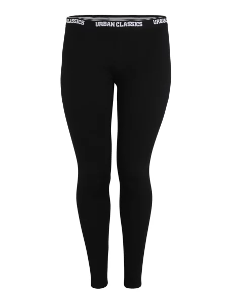 Клинове Urban Classics Ladies Logo Leggings Black XS черно