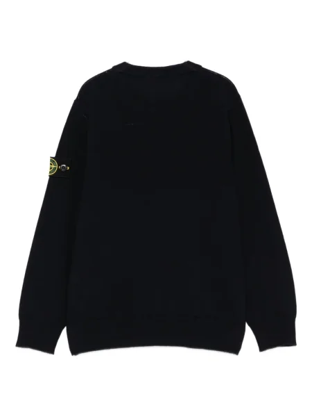 Sweter dziecięcy Stone Island niebieski