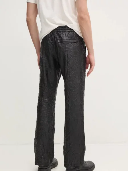 ZADIG&VOLTAIRE spodnie skórzane czarne