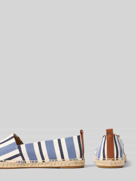 Espadryle z aplikacją z logo model CAMERYN III' Lauren Ralph Lauren niebieskie
