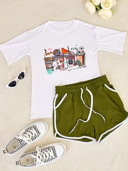 Sportski komplet Resti bijela