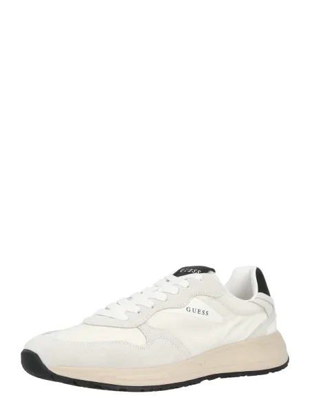Sneakerși Guess alb