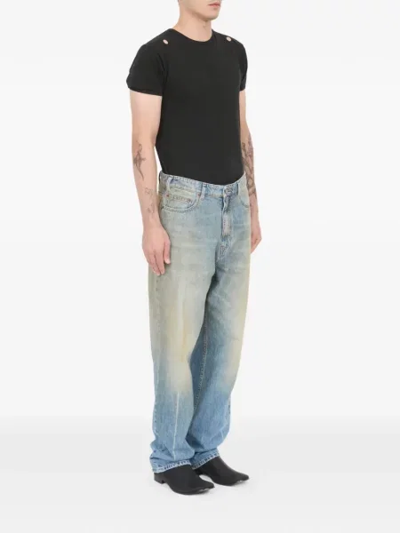 Blugi Mm6 Maison Margiela cu 5 buzunare albastru