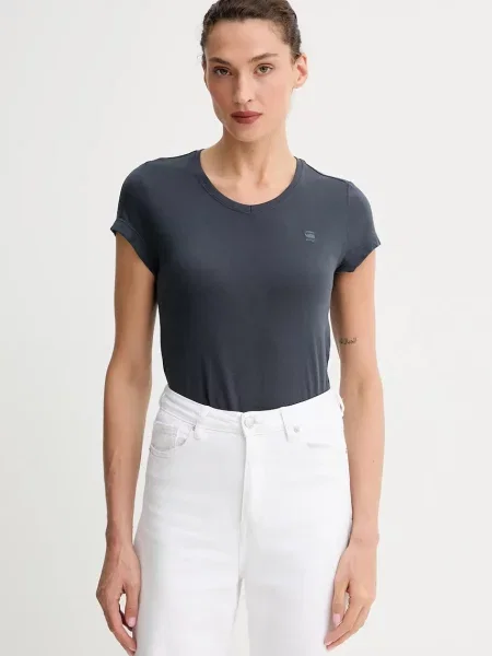 Тениска G-Star Raw дамска черно