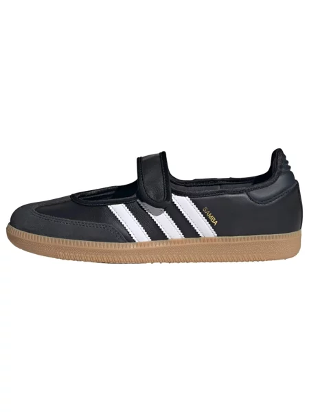 ADIDAS ORIGINALS Bokaszíj balerina Samba fekete fehér