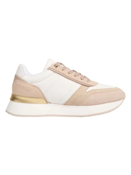 Tommy Hilfiger Sportcipők Th Fashion Runner Bézs fehér